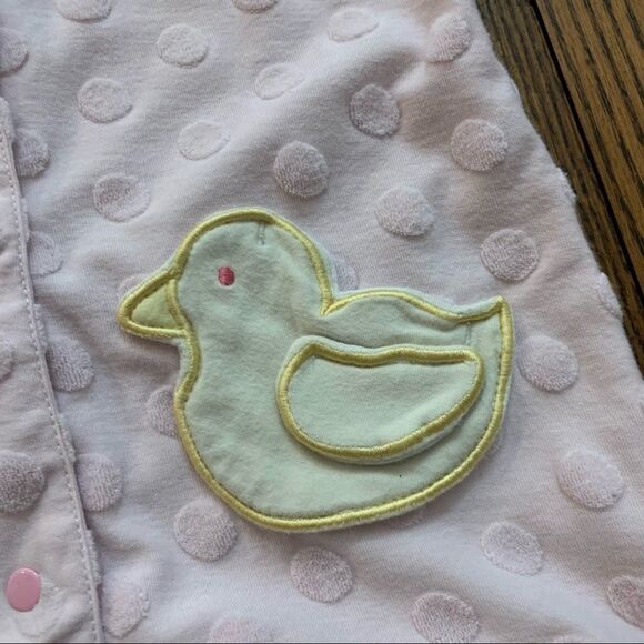 Winnie the Pooh 24M Girl’s Swim Cover Up/After Bath Robe Duck Pink Disney - Picture 3 of 7